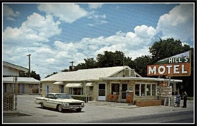 19xx Amarillo - Hill's motel by James Seelen