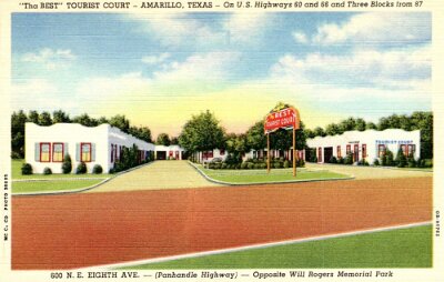 19xx Amarilo - Tha Best tourist court by James Seelen
