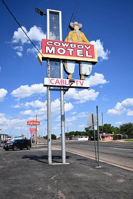 2026 Amarillo - Cowboy motel by Rod Snyder
