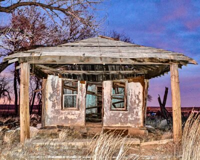 2020-01-05 Broyles Petrol station by Connie Loveland