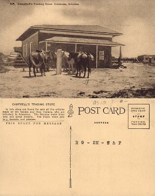 19xx Adamana - Campbell's Trading store
