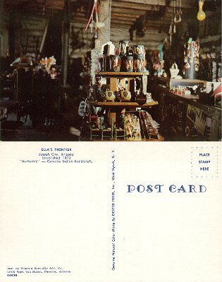 19xx Ella's Frontier postcard