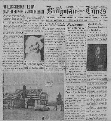 1940-07-02 Kingman Times about Santa Claus