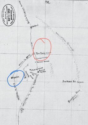 1908 - Oatman (pink) and Vivian (blue)