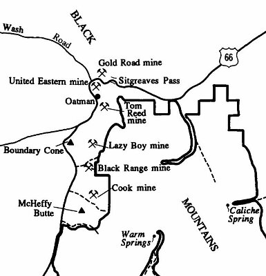 19xx Goldroad-Oatman area