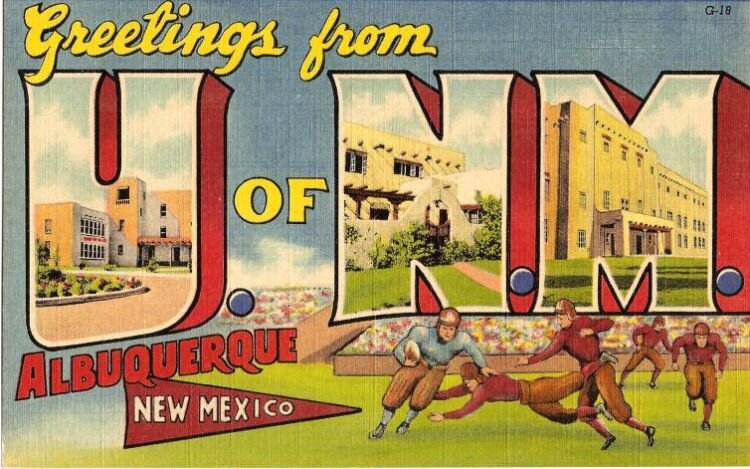Big Letter postcards