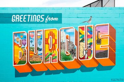 Big Letter postcards