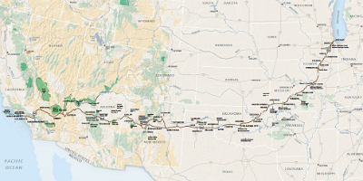 Route66 map